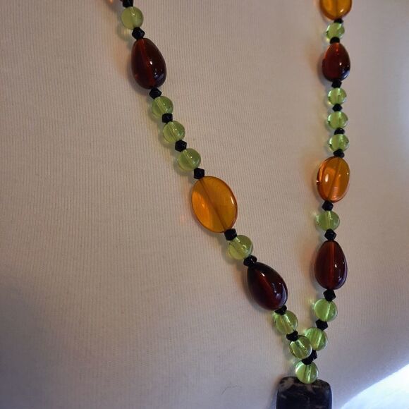 FREE Long Beaded Necklace WITH ANY PURCHASE - Picture 2 of 4